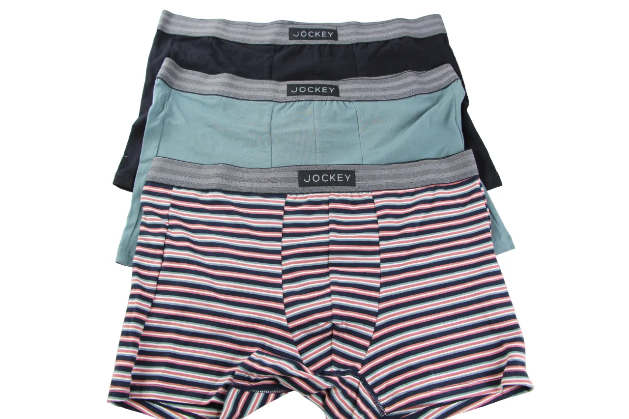 12 Pairs X Mens Jockey Comfort Classics Cotton Trunks A39