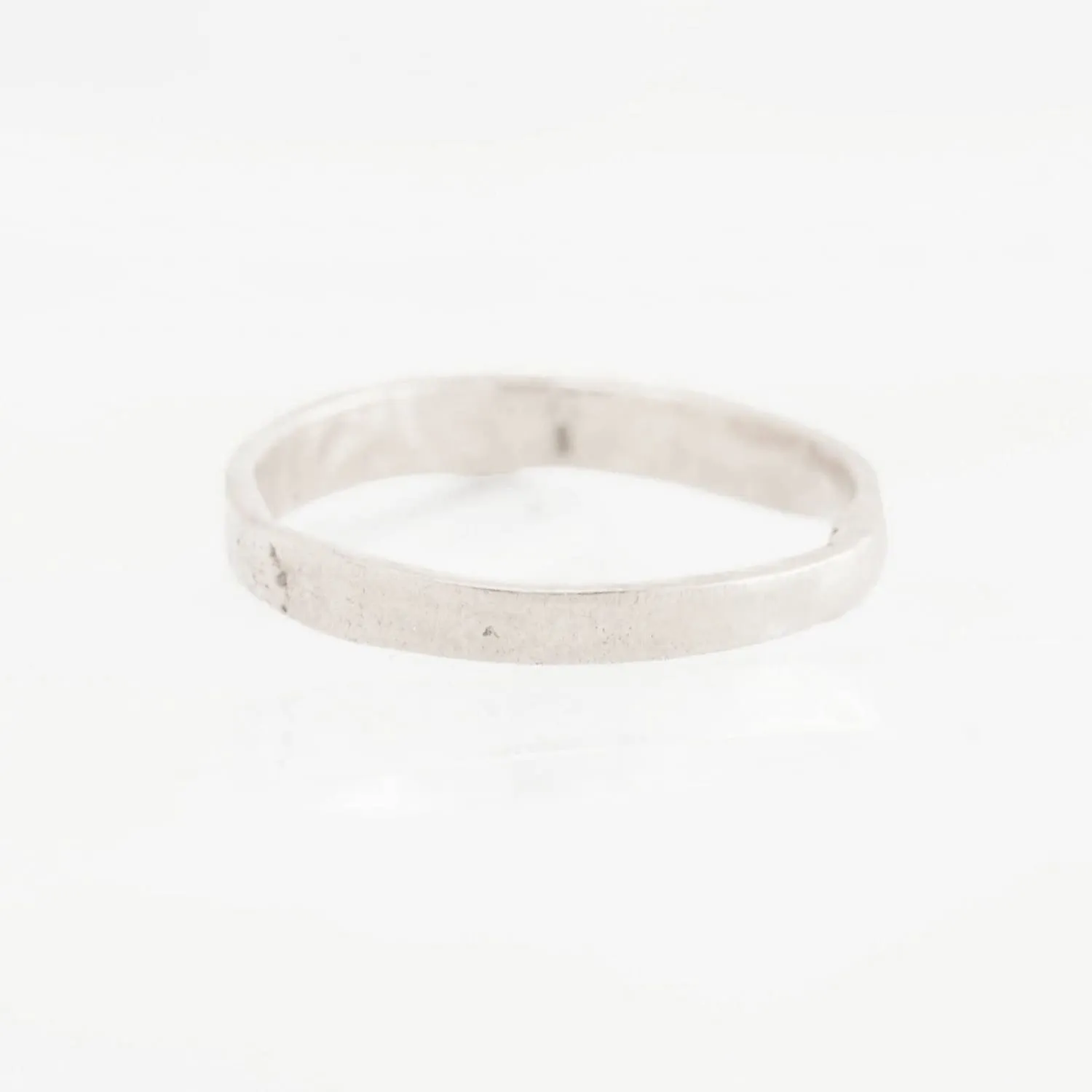 3mm Sterling Silver Textured Band