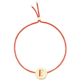 ABC's - B 18K Gold Plated Bracelet