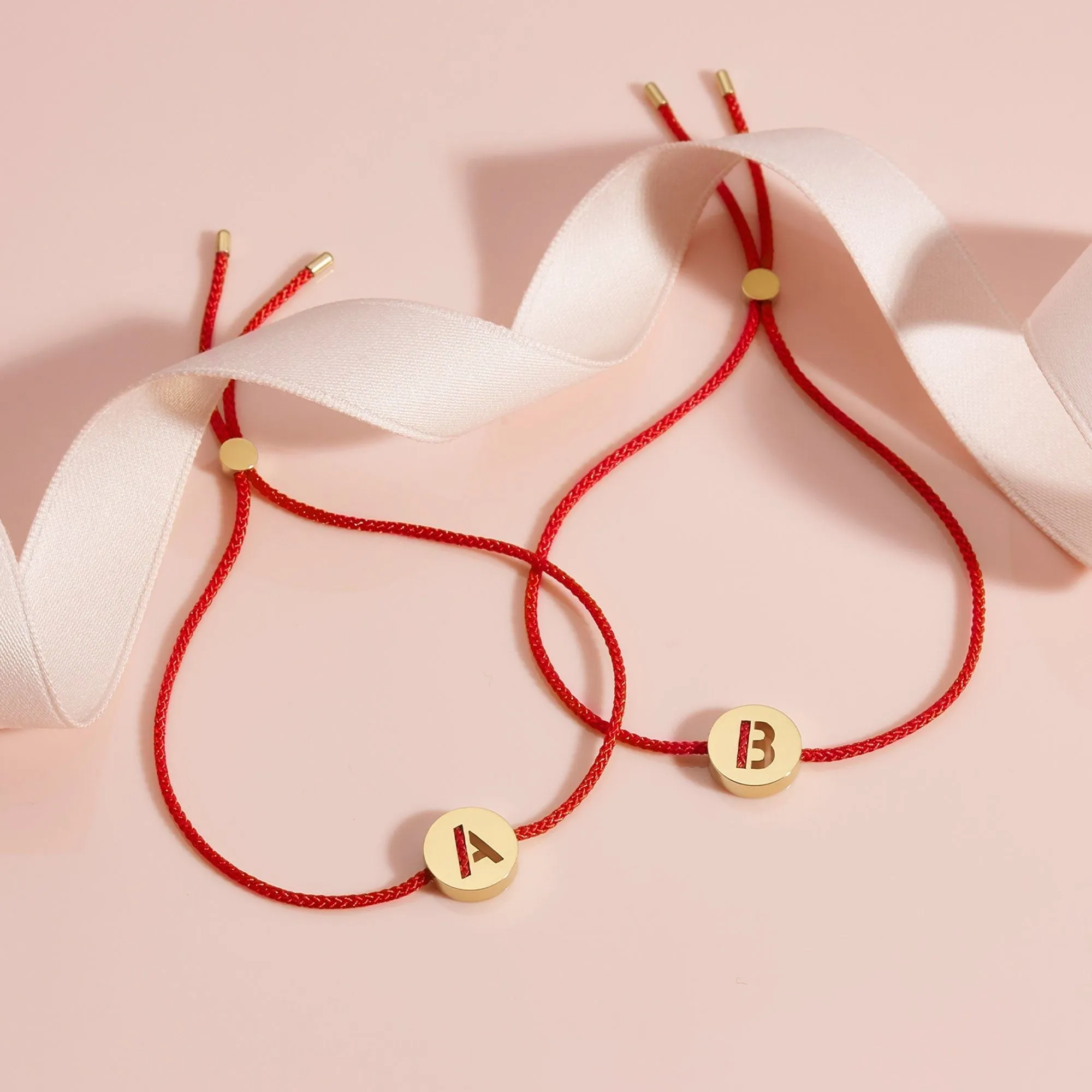 ABC's - B 18K Gold Plated Bracelet