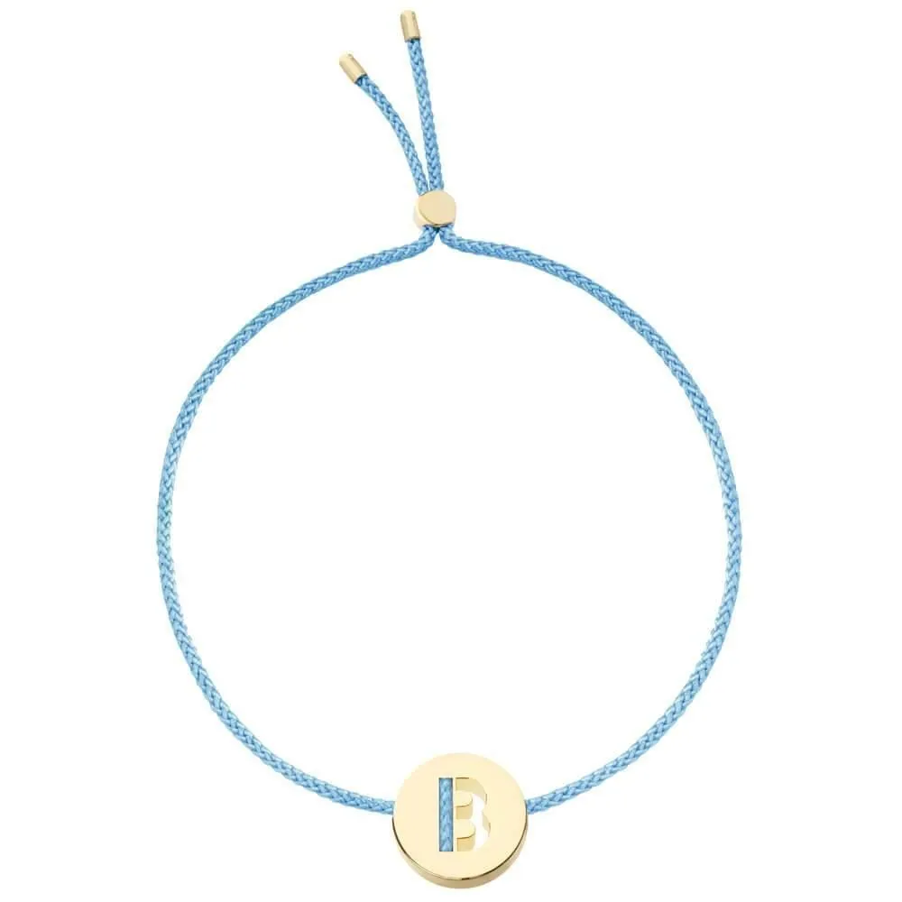 ABC's - B 18K Gold Plated Bracelet