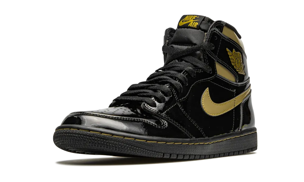 Air Jordan 1 Retro High Black Metallic Gold (2020)