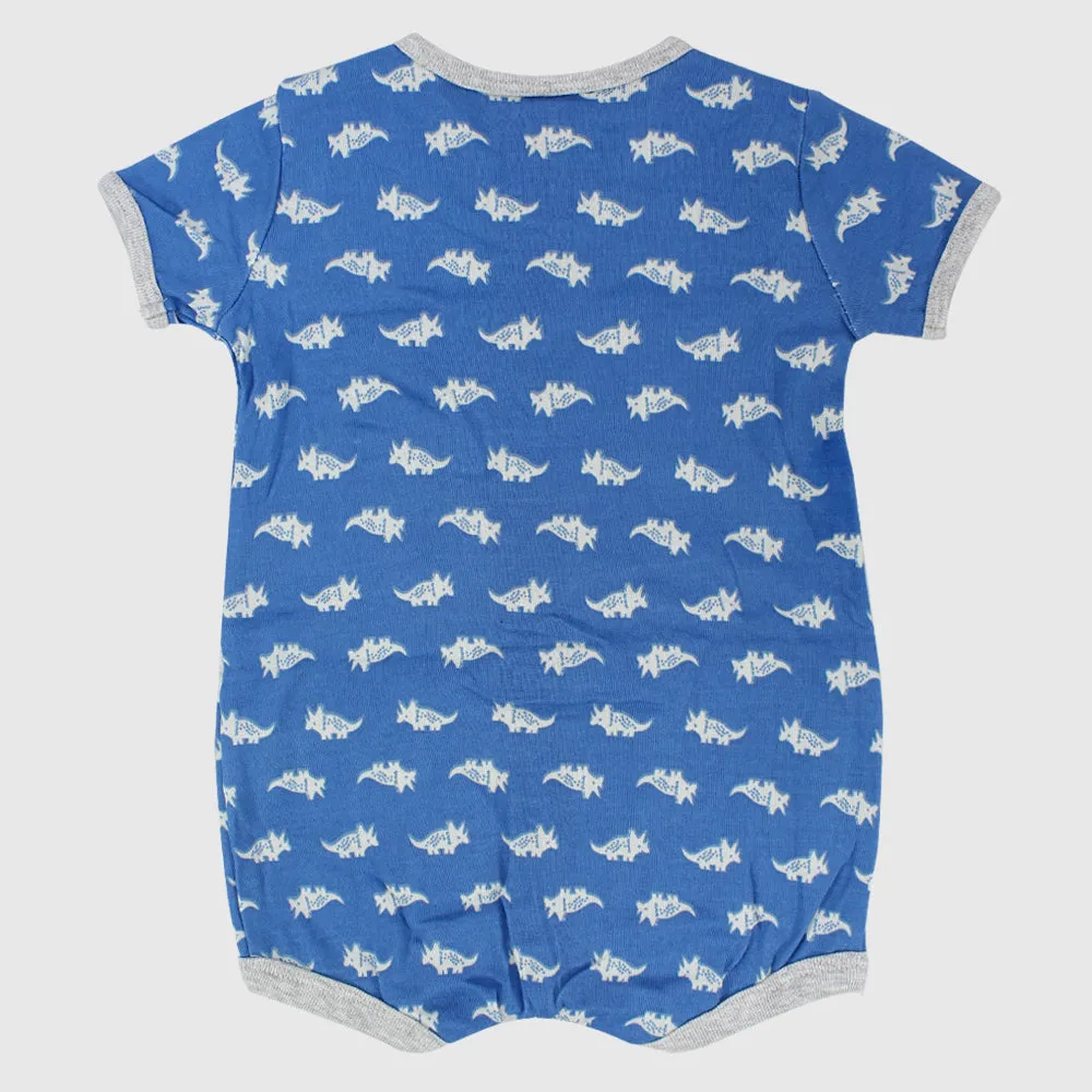 Baby Dino Short-Sleeved Romper