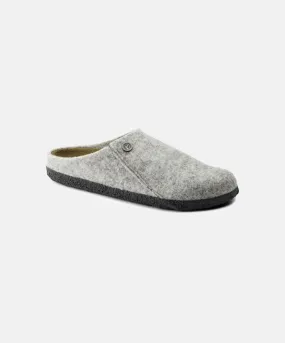 Birkenstock Kids Zermatt Wool Felt Light Grey Clogs