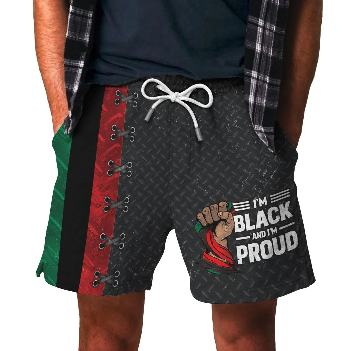 Black And Proud Shorts