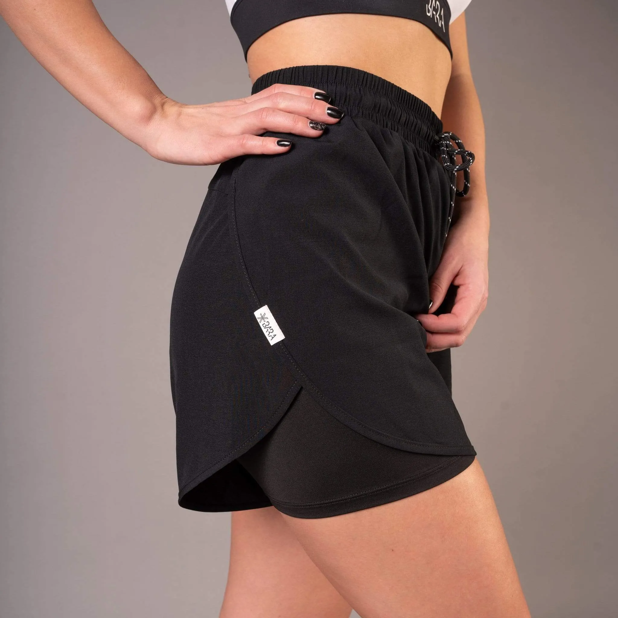 Black Athletic Shorts 2.0