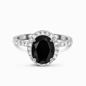 Black Obsidian Ring - Petite Lana