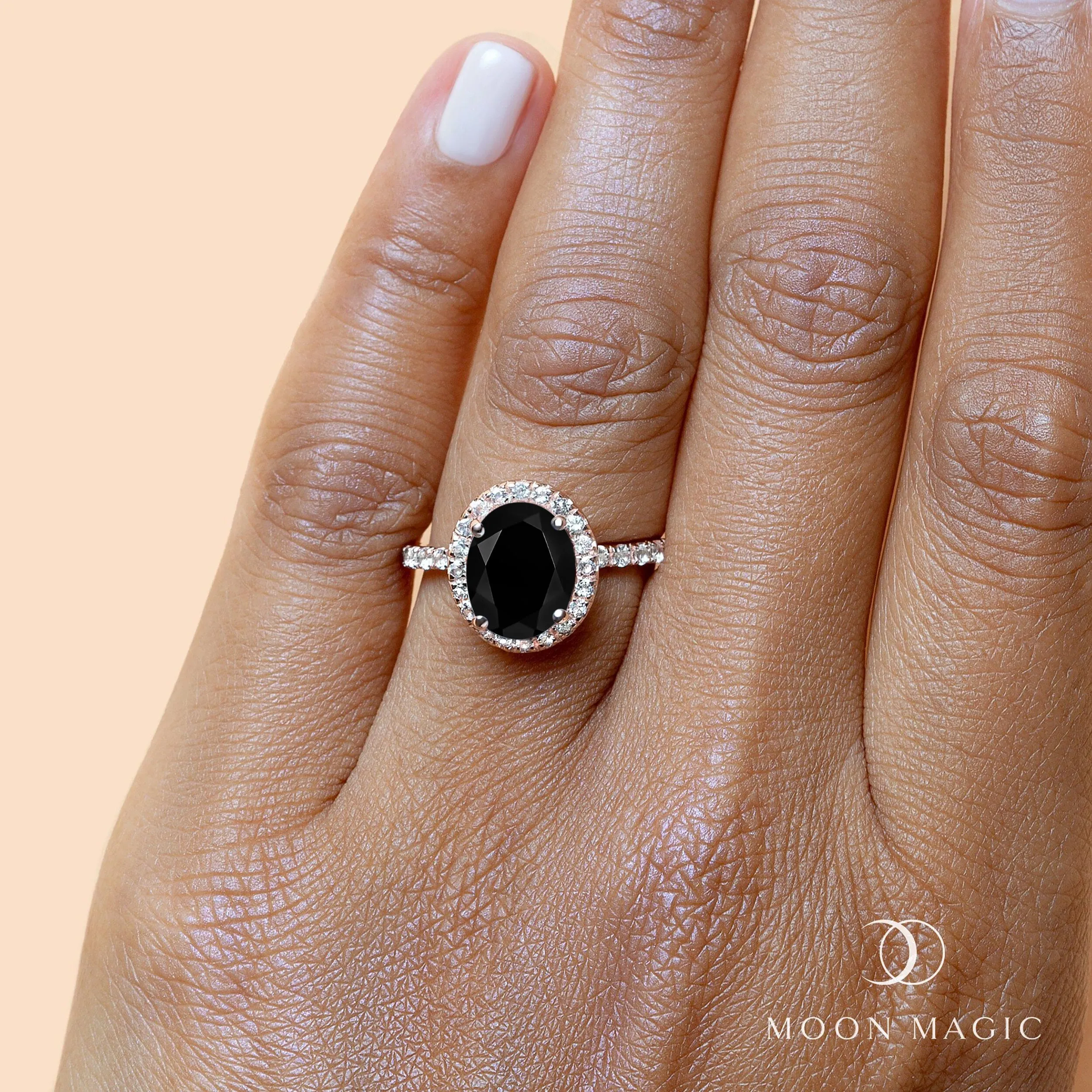 Black Obsidian Ring - Petite Lana