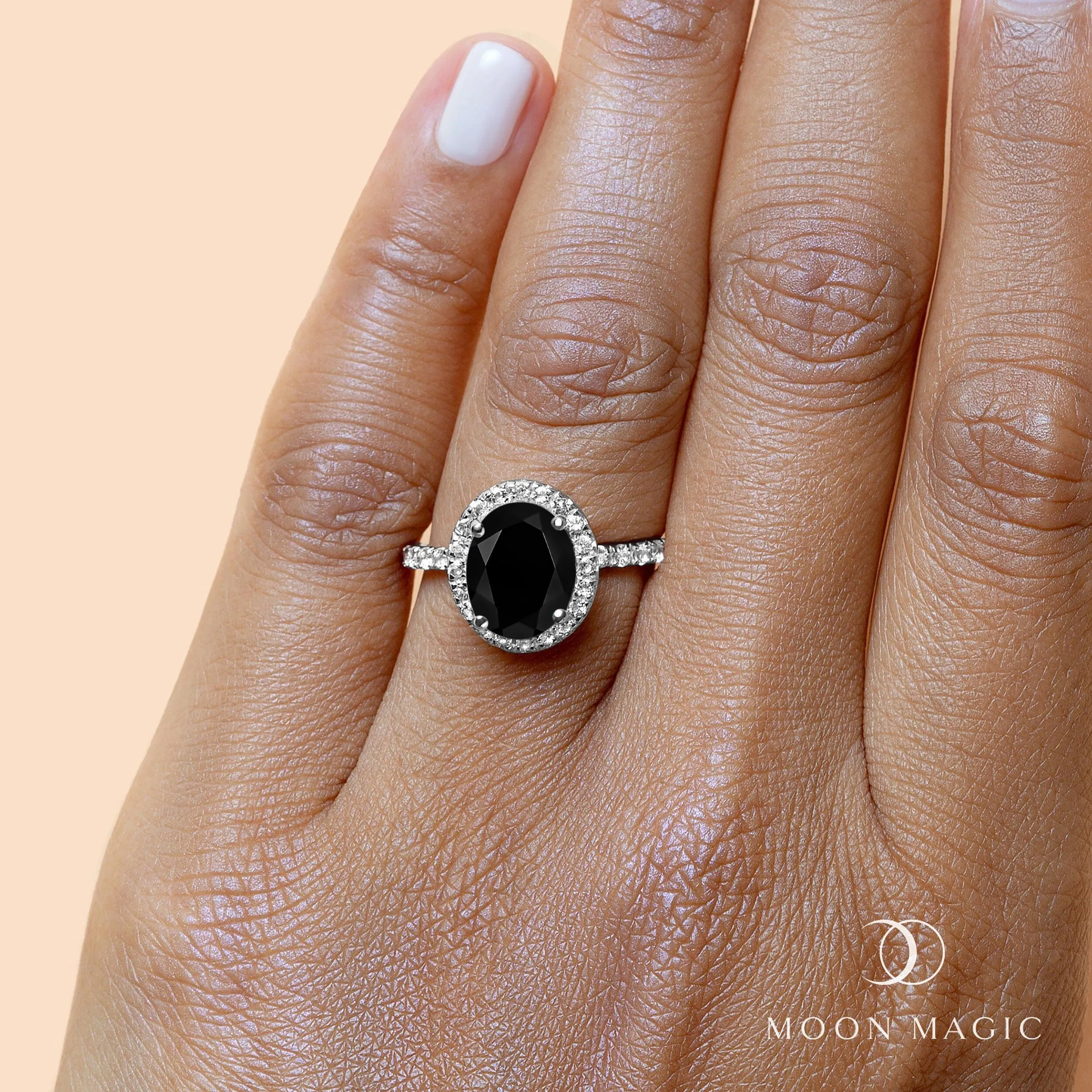 Black Obsidian Ring - Petite Lana