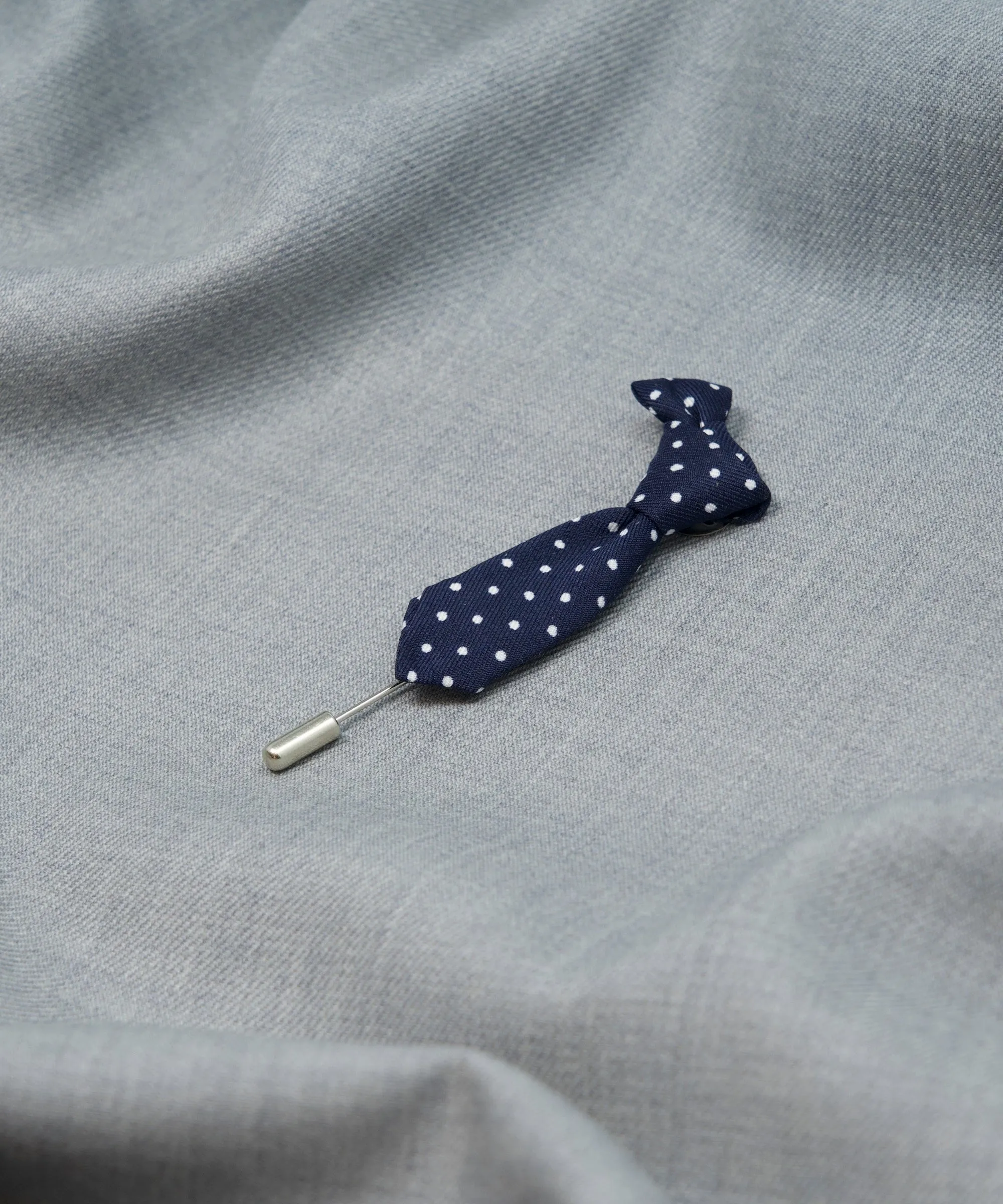 Blue Polka Dot Tie