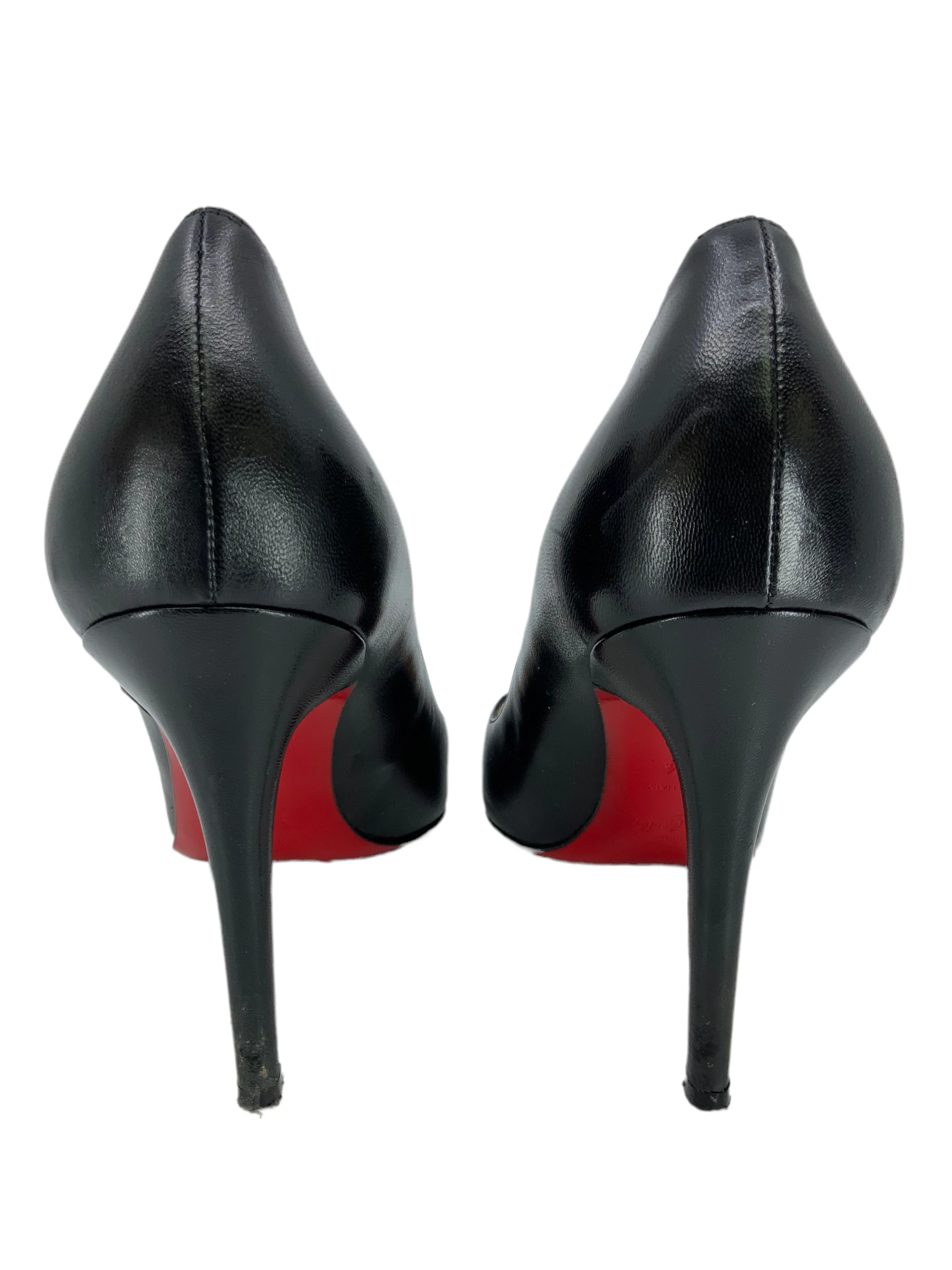 Christian Louboutin Kate Pointed Toe Leather Pumps Size 9.5