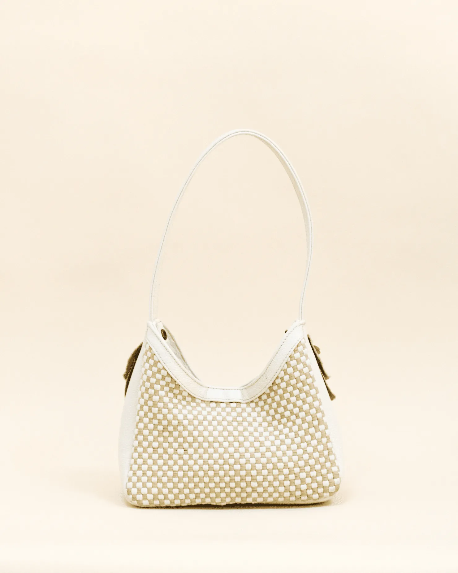 Dangwa Mini Hobo Bag Beige