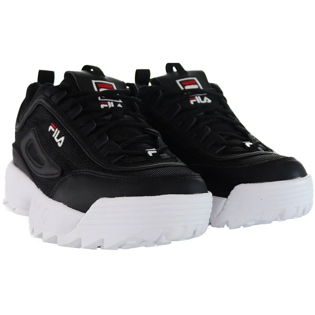 Fila Disruptor A Kids Black Trainers