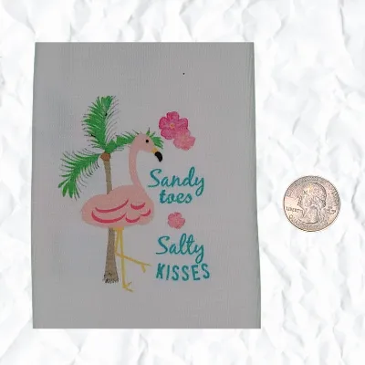 Flamingo- Sandy Toes & Salty Kisses