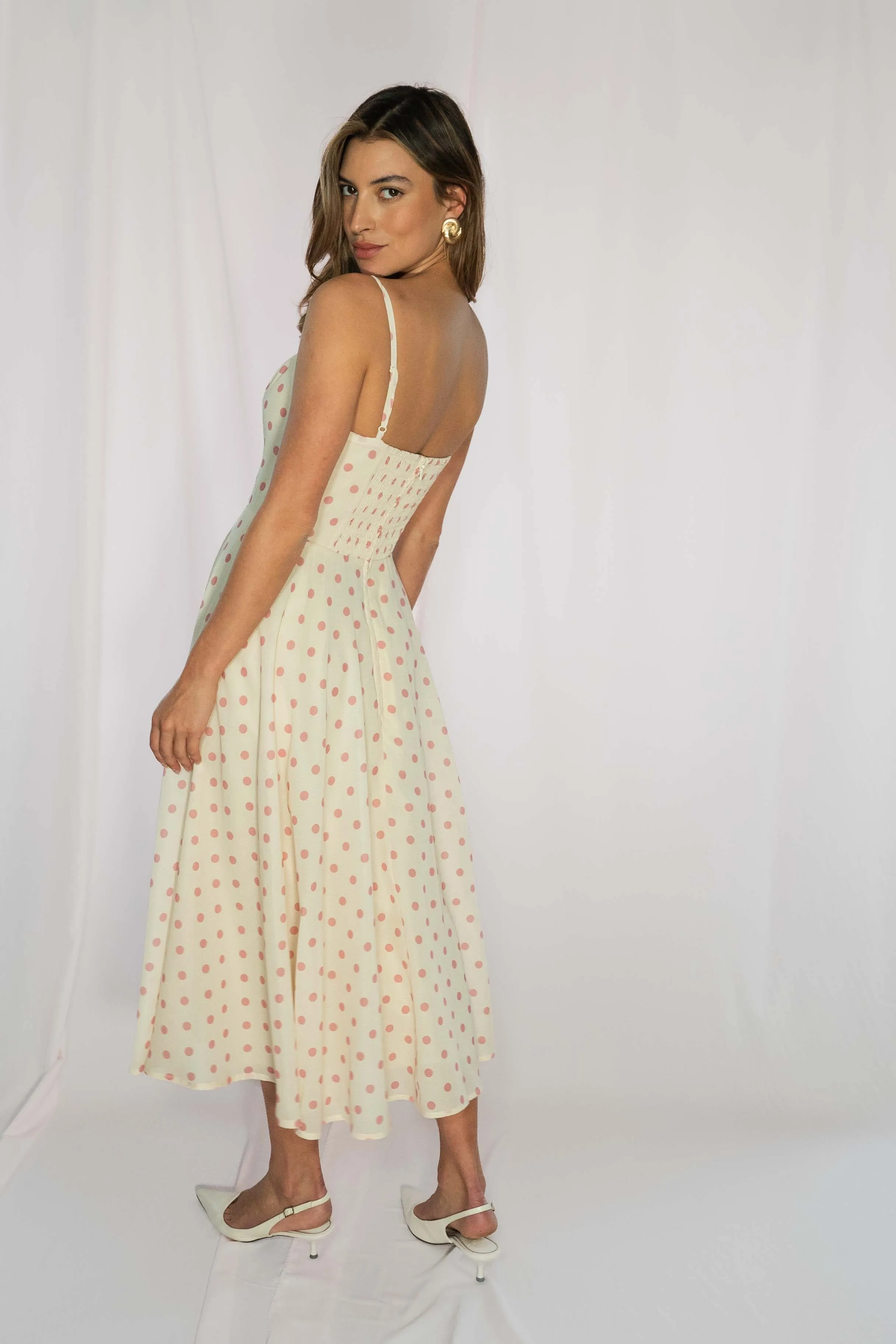 Flora Polka Dot Dress