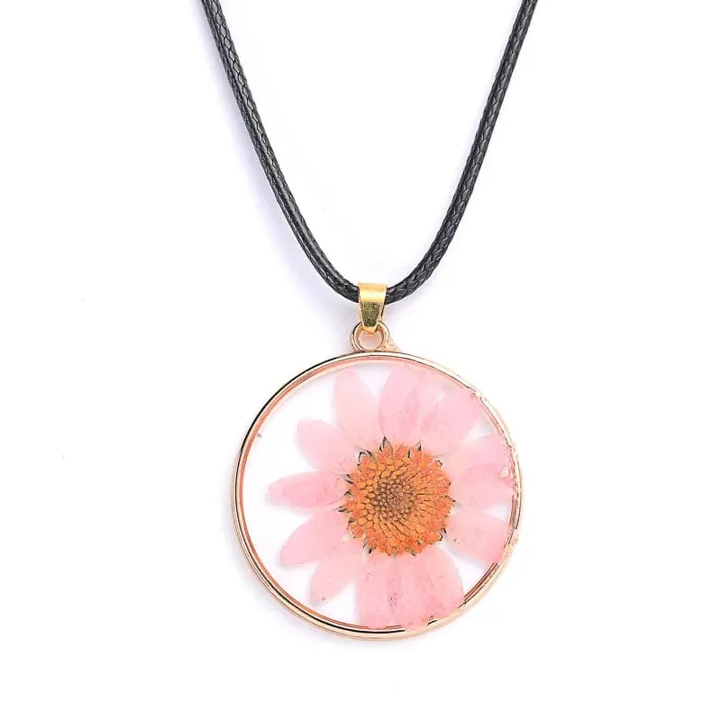 Flower Pendant Necklace