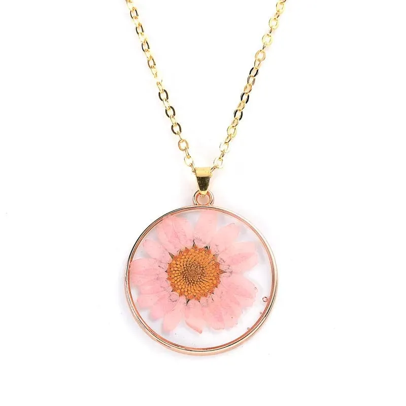 Flower Pendant Necklace