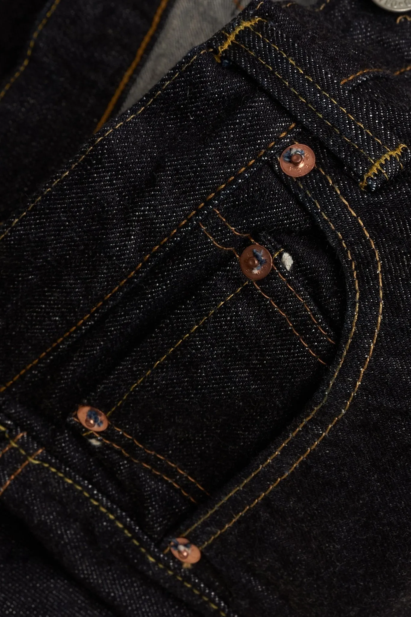 Fullcount 1101XX Straight Selvedge Denim - 15.5oz