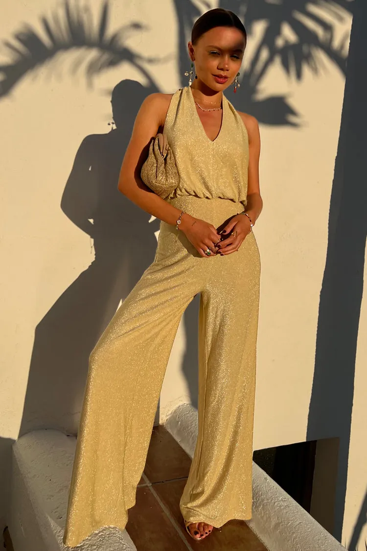 Gold Sparkle Jumpsuit