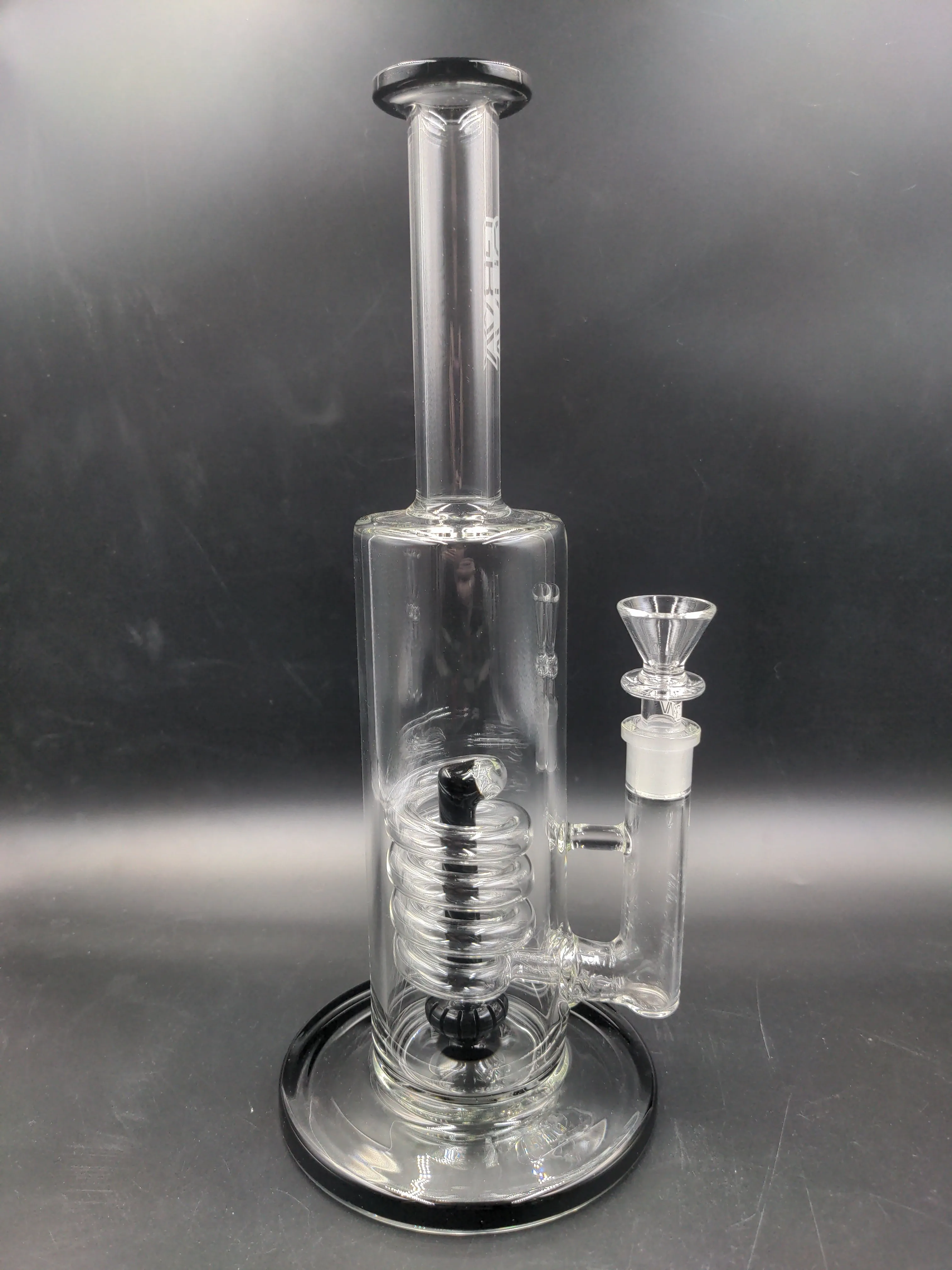 GRAV Clear Coil Showerhead Water Pipe