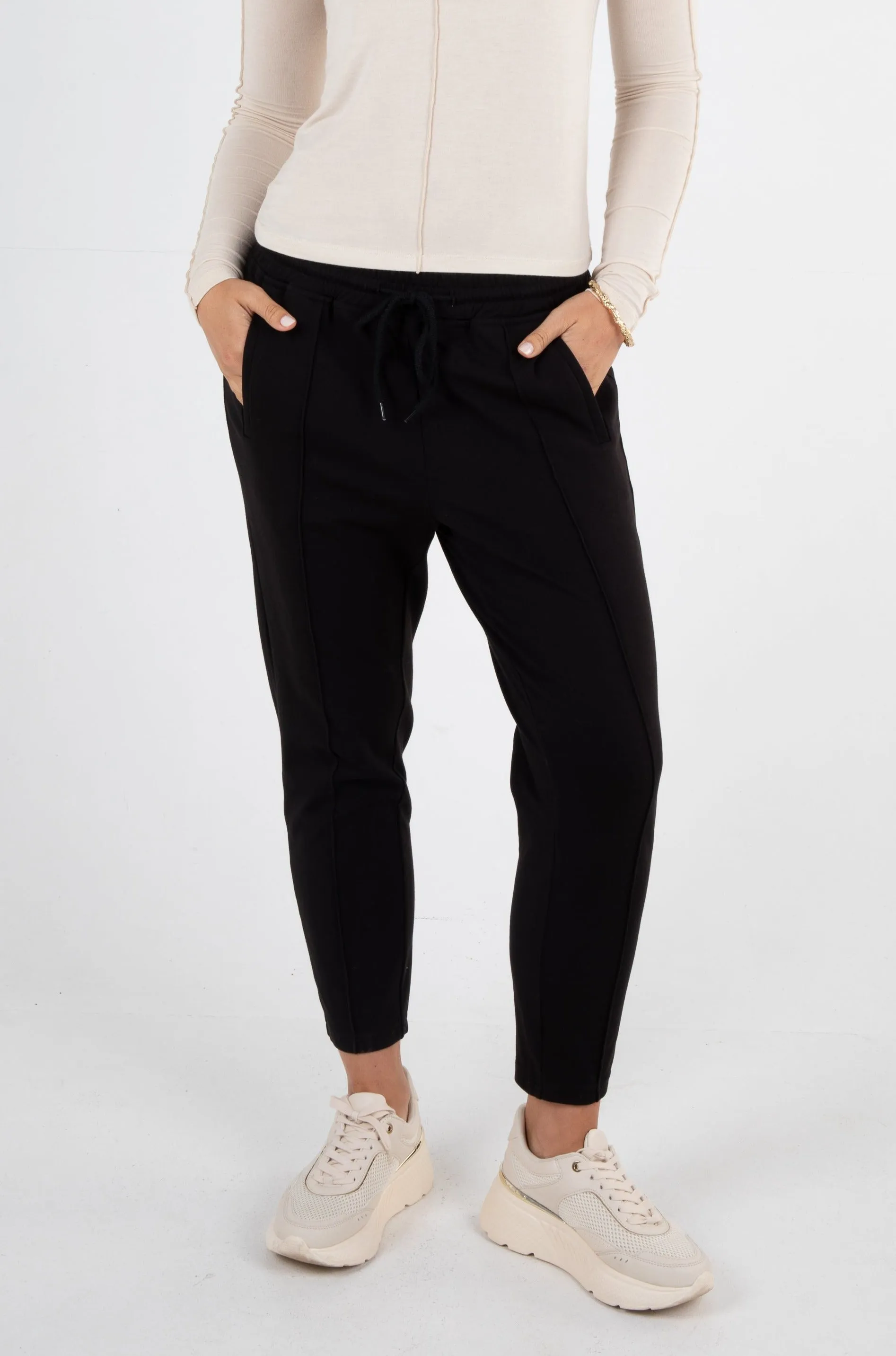 JAMIE TRACK PANT - BLACK