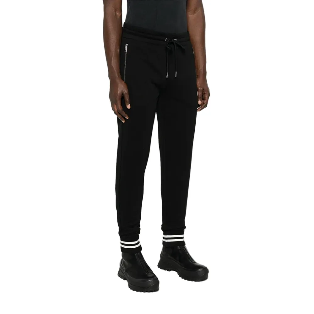 Logo-Patch Jersey Trousers