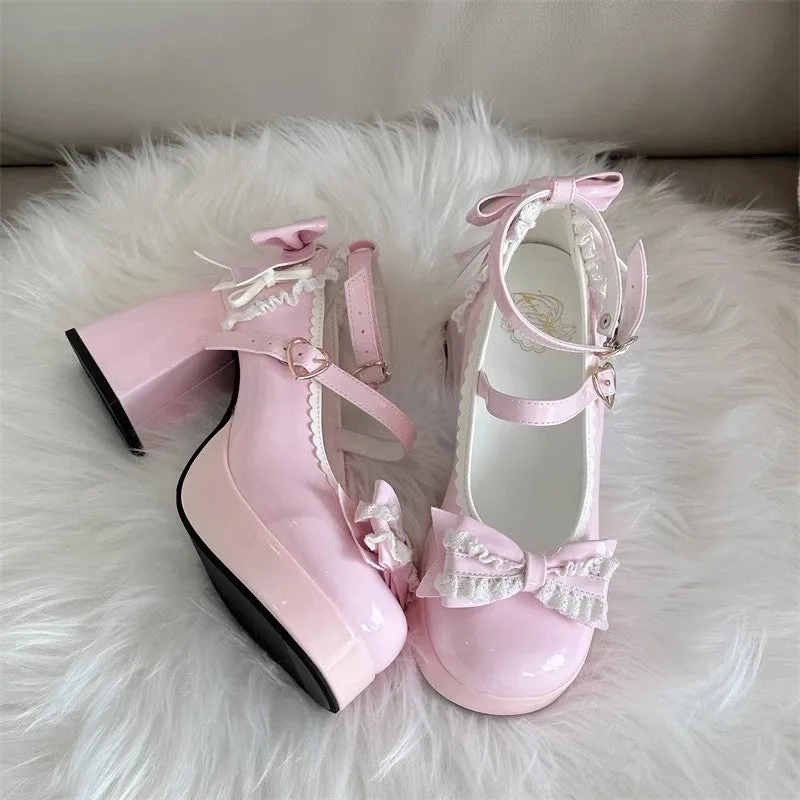 Lolita Bow-Tie Girls Shoes PN6535