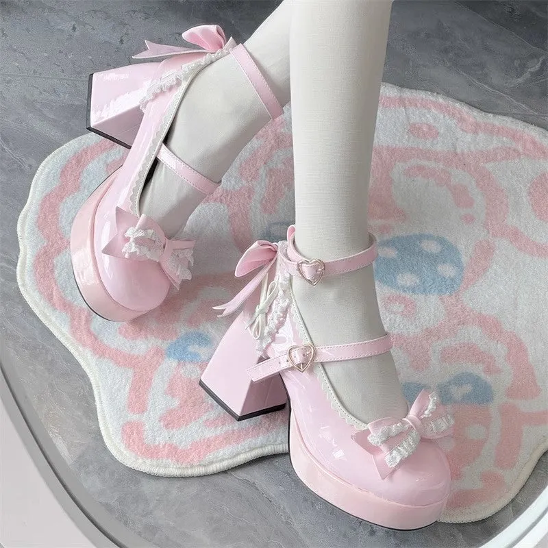 Lolita Bow-Tie Girls Shoes PN6535