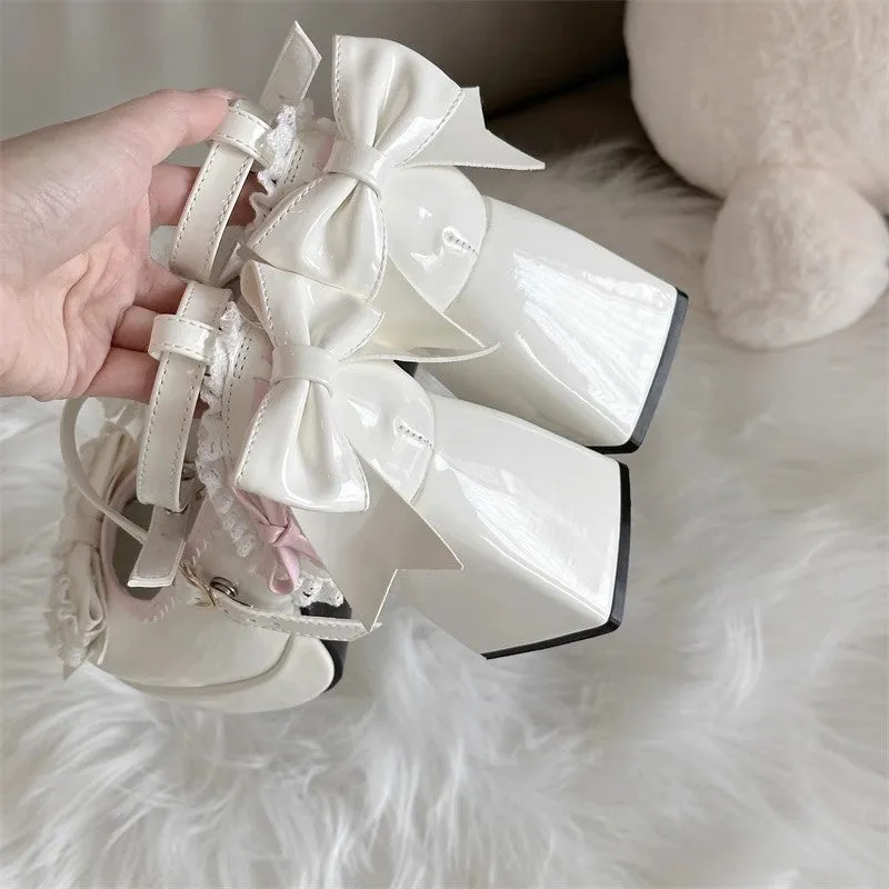 Lolita Bow-Tie Girls Shoes PN6535