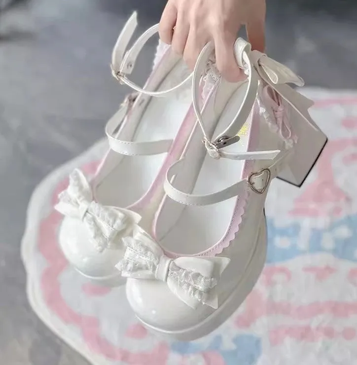 Lolita Bow-Tie Girls Shoes PN6535