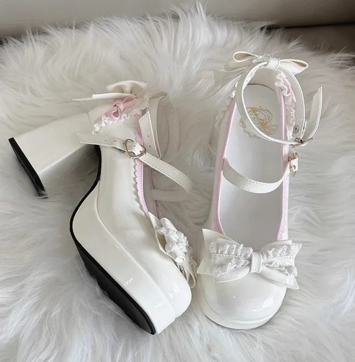 Lolita Bow-Tie Girls Shoes PN6535