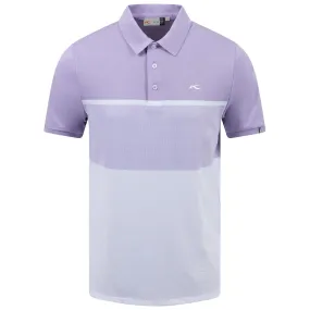 Luan Colour Block Polo Wisteria/White - SS23