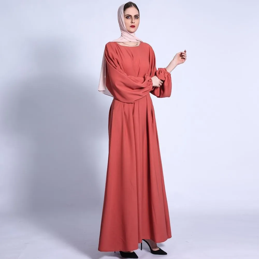 MA010 Batwing Pleated Abaya