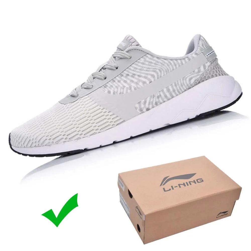 Men's Heather Walking Shoes LiNing Sports Life Breathable Sneakers