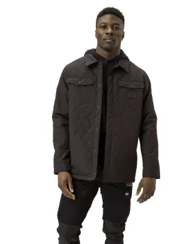 Men's Quilted Ripstop Shirt Jacket