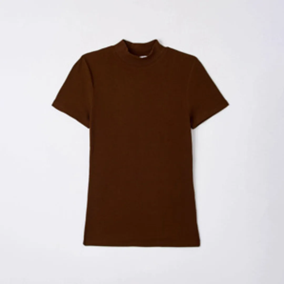 Mock Neck T-Shirt