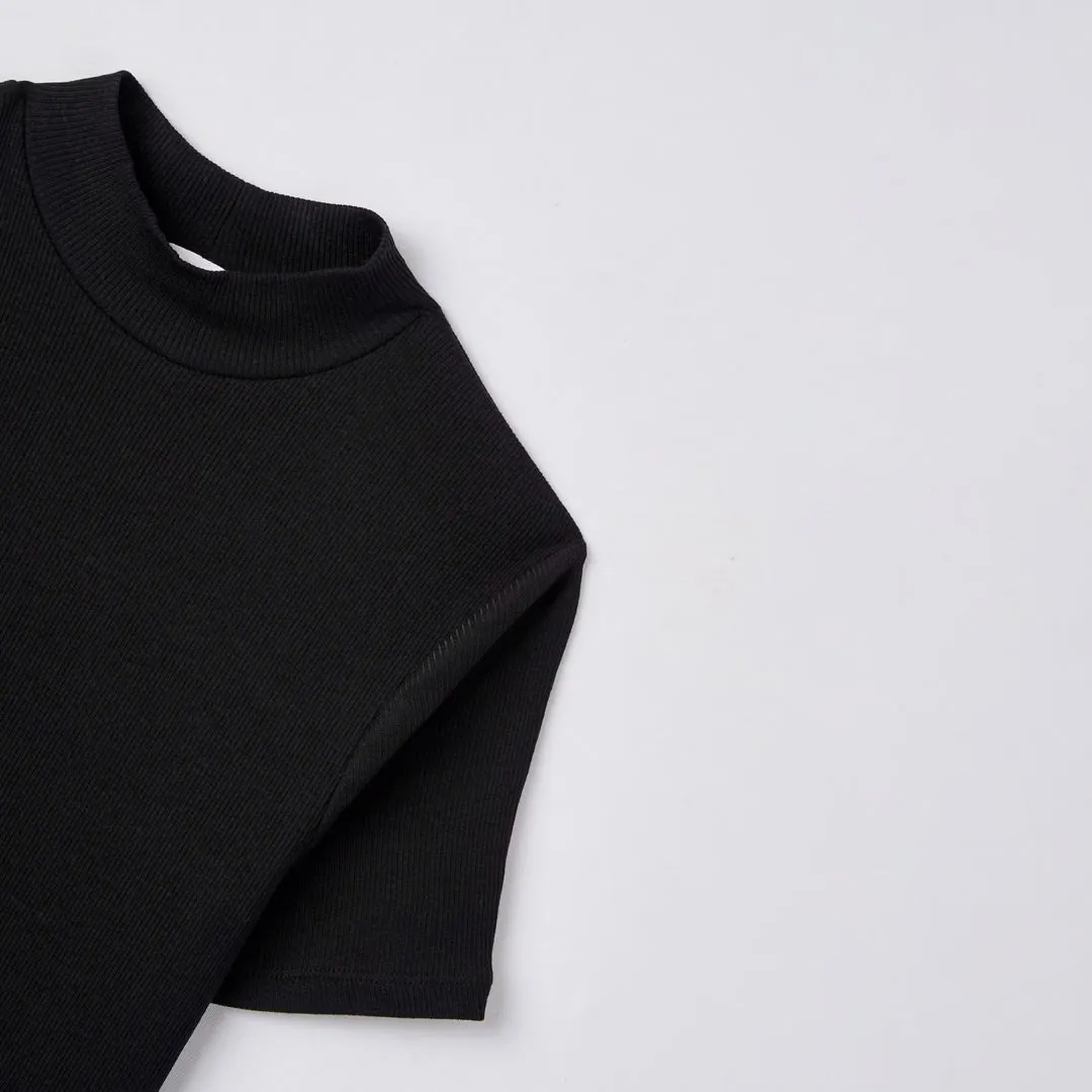 Mock Neck T-Shirt