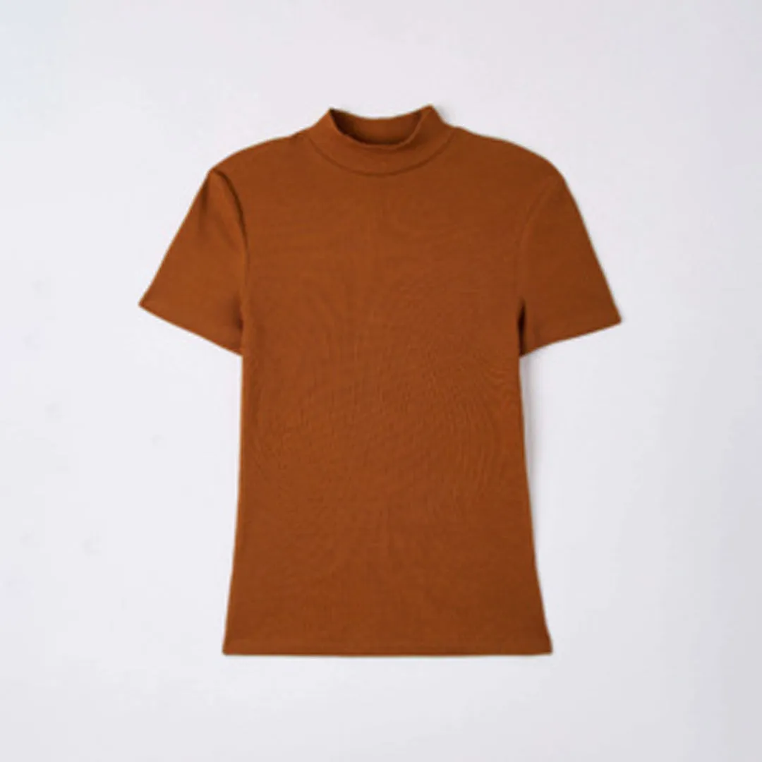 Mock Neck T-Shirt