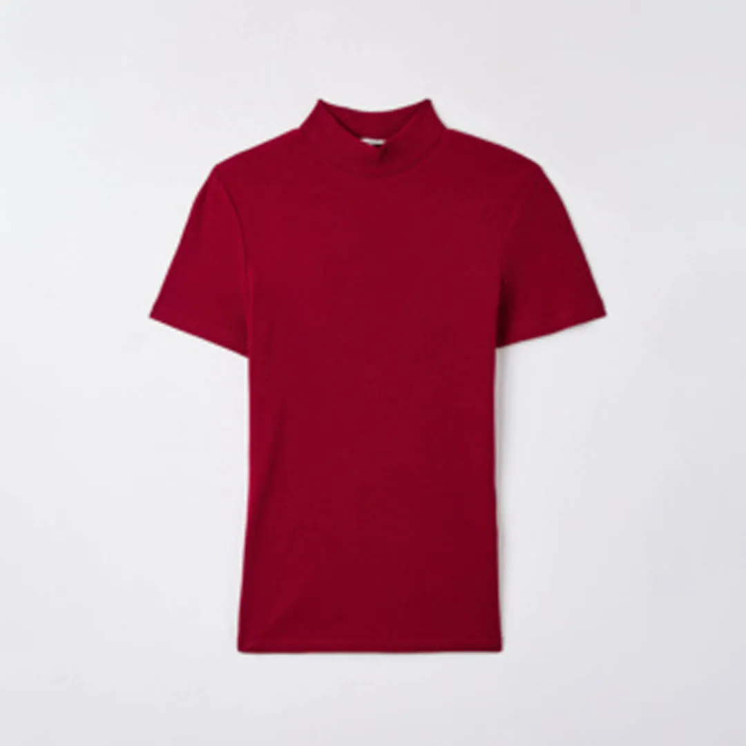 Mock Neck T-Shirt