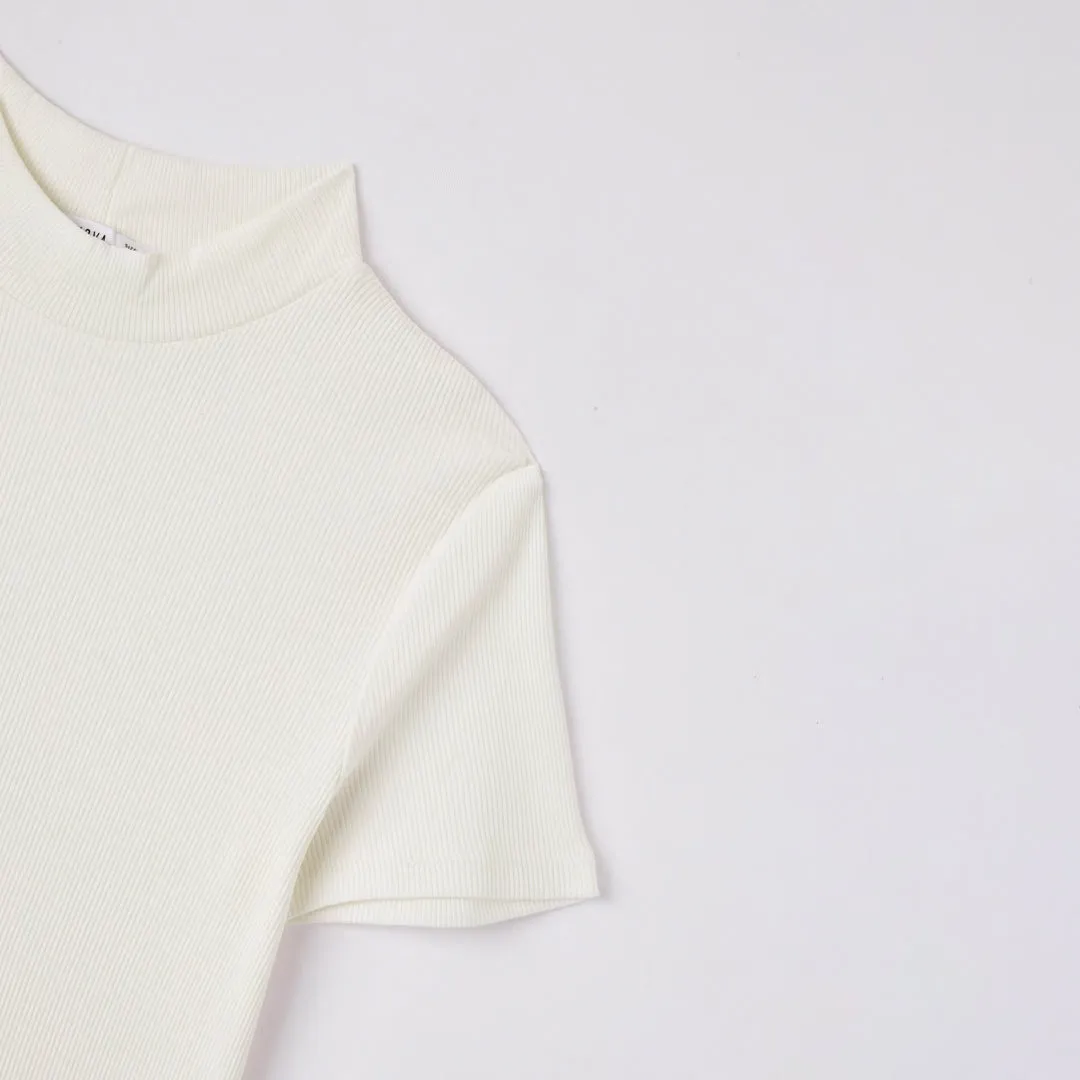 Mock Neck T-Shirt