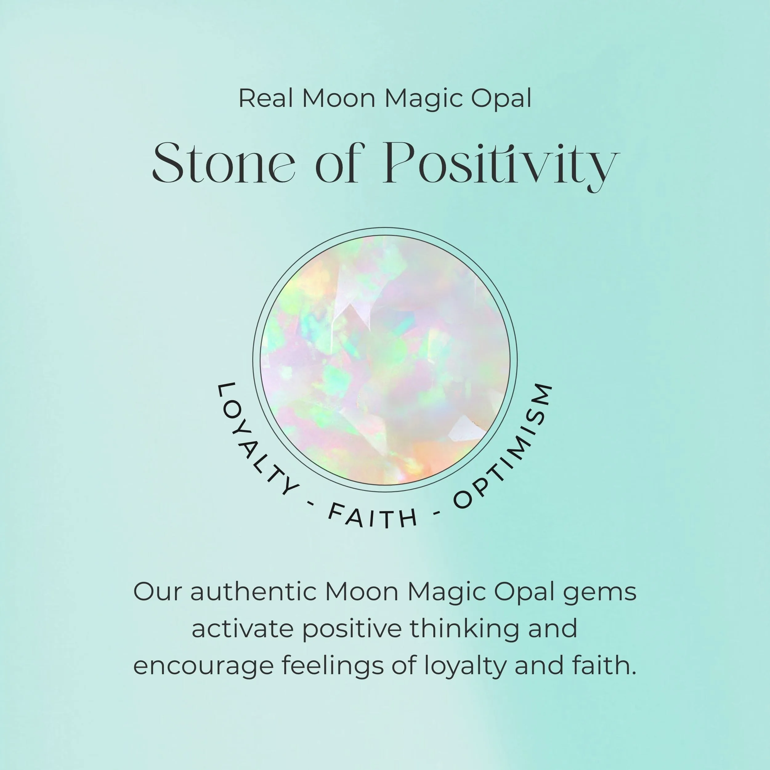 Opal Moonstone Necklace - Orion