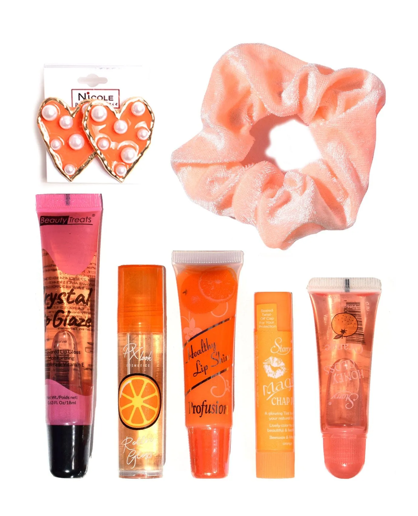 Orange Lip Gloss Bundle