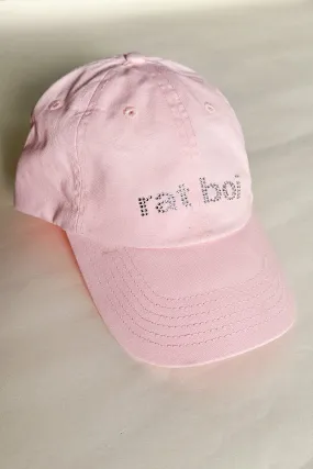 RAT BOI RHINESTONE HAT IN PETAL