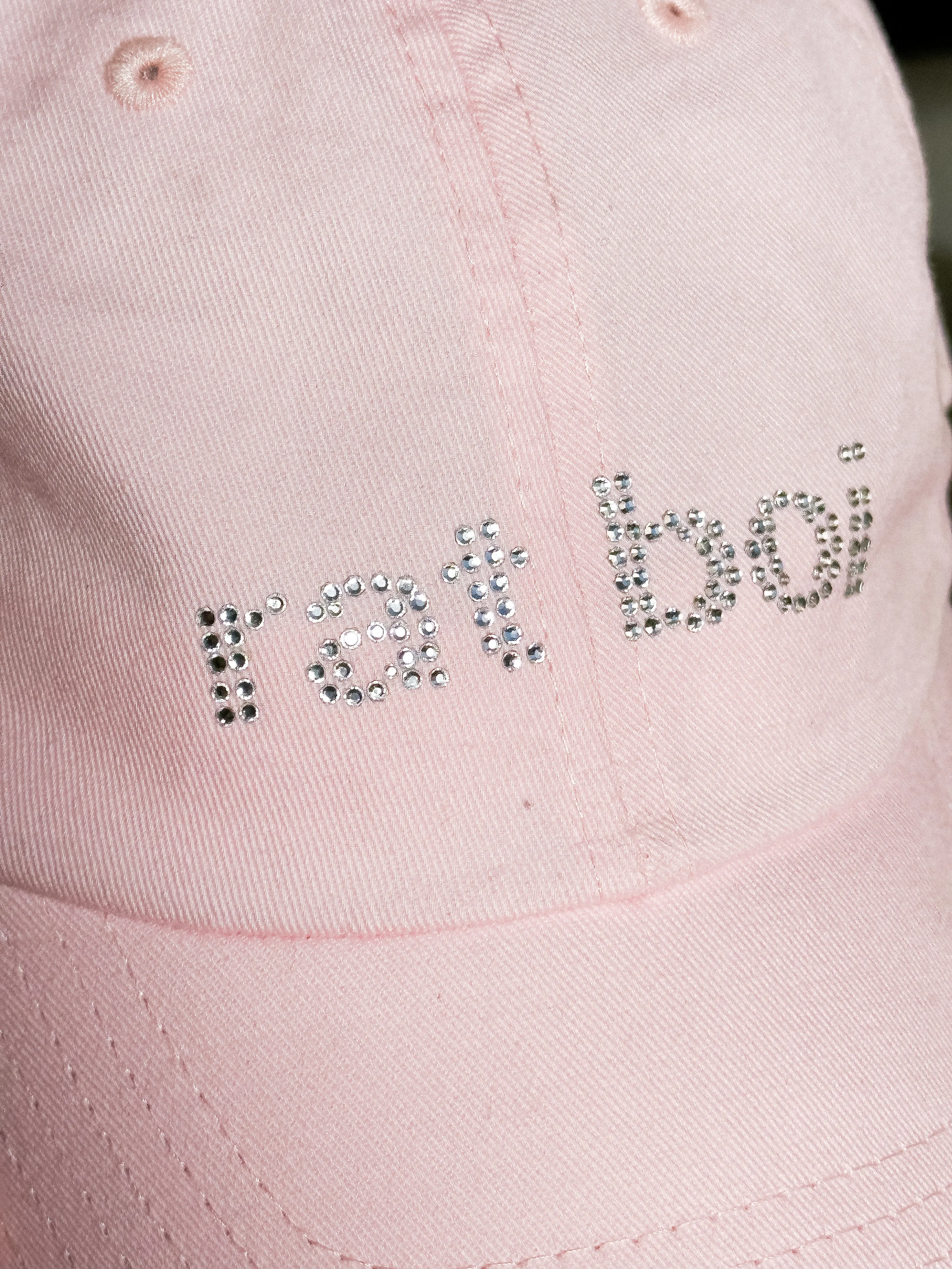 RAT BOI RHINESTONE HAT IN PETAL