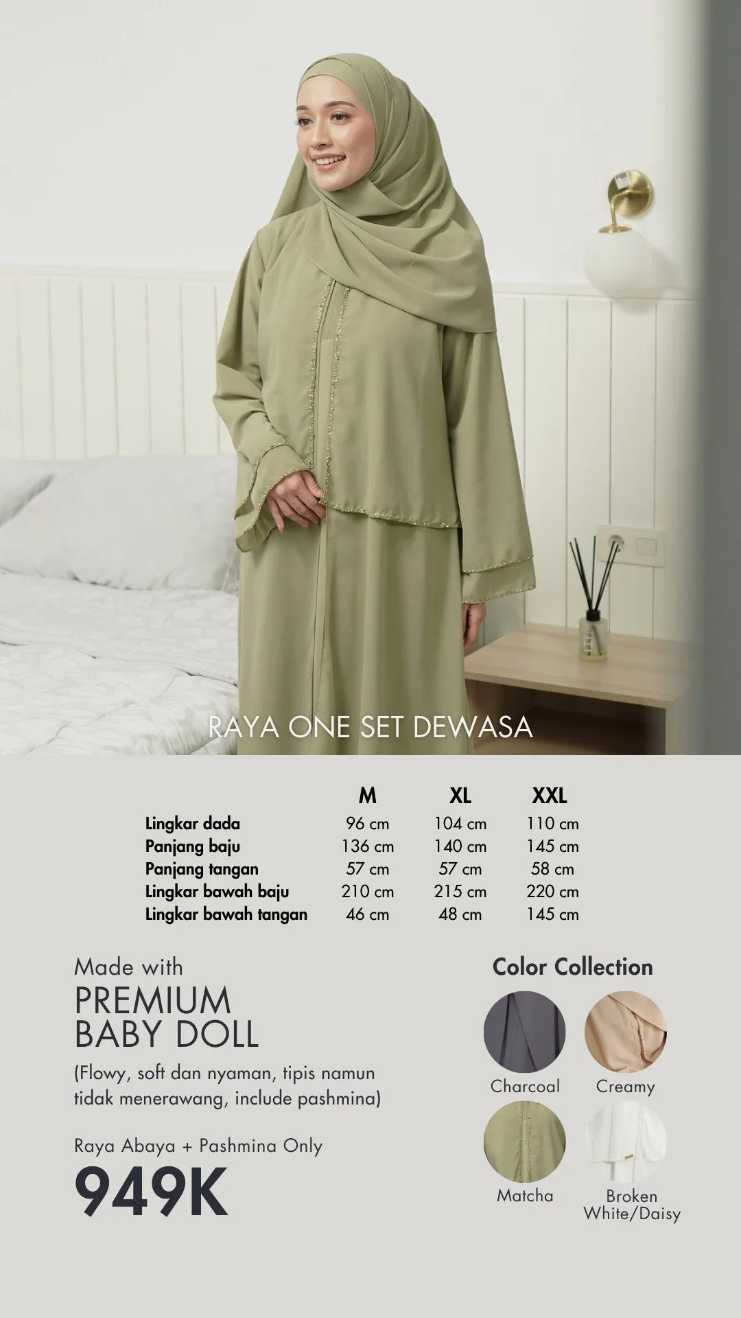 Raya Abaya Set