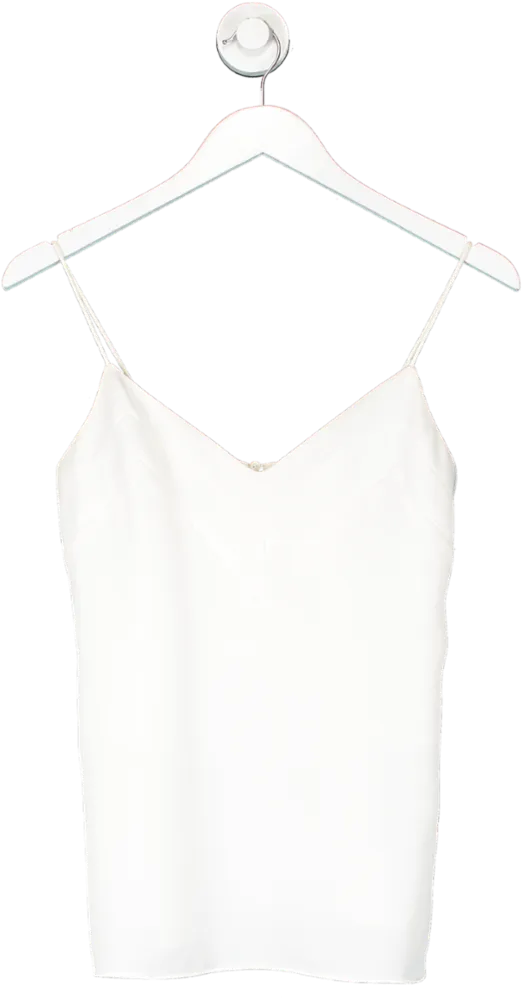 REISS Cream Bethan V Neck Cami UK 4