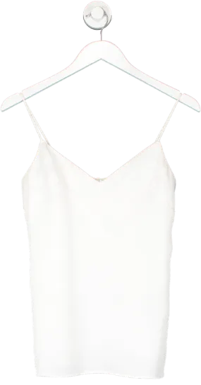 REISS Cream Bethan V Neck Cami UK 4