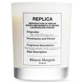 Replica By The Fireplace Candle