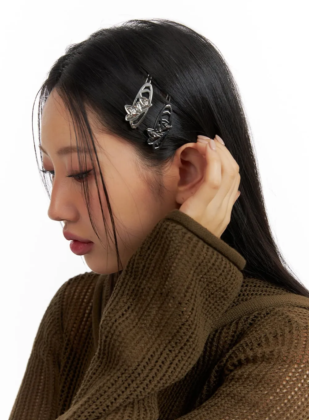 Round Hair Clip IF421