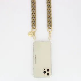 SARAH PHONE CHAIN MATTE BEIGE